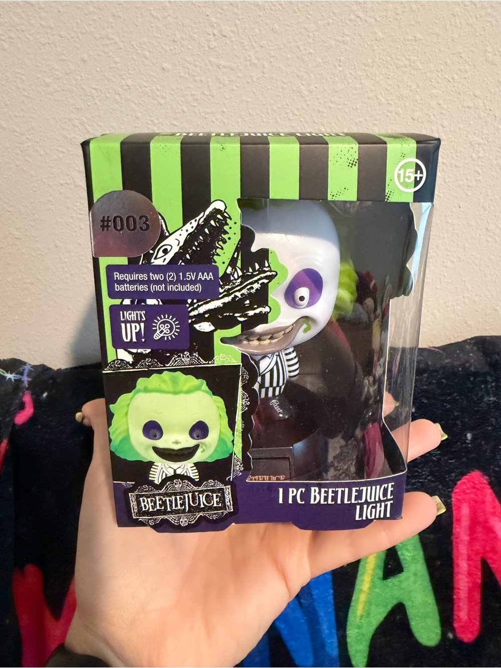 Beetlejuice LED Light Figure - Green